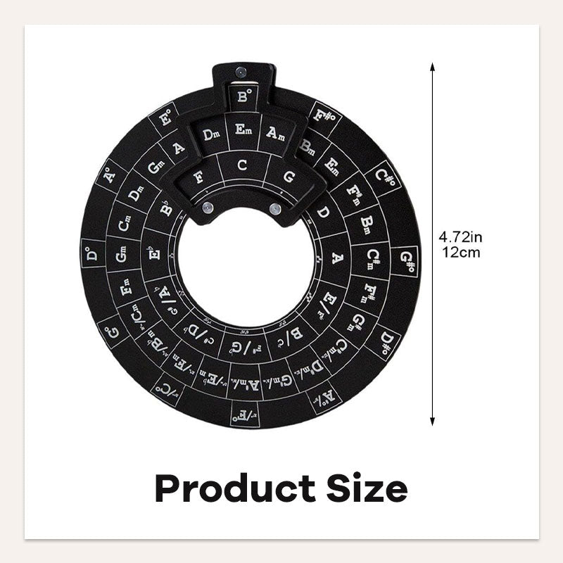 Guitar Music Theory Disc Circle Of Fifths